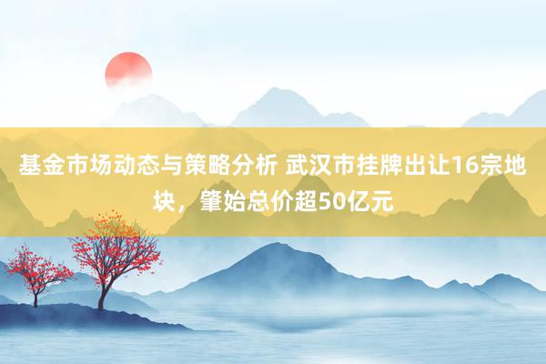 基金市场动态与策略分析 武汉市挂牌出让16宗地块，肇始总价超50亿元