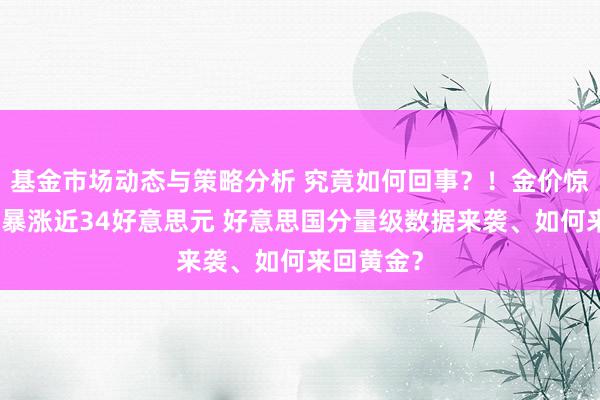 基金市场动态与策略分析 究竟如何回事？！金价惊东说念主暴涨近34好意思元 好意思国分量级数据来袭、如何来回黄金？