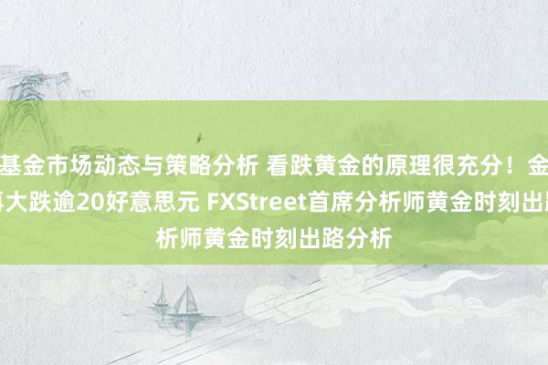 基金市场动态与策略分析 看跌黄金的原理很充分！金价恐再大跌逾20好意思元 FXStreet首席分析师黄金时刻出路分析