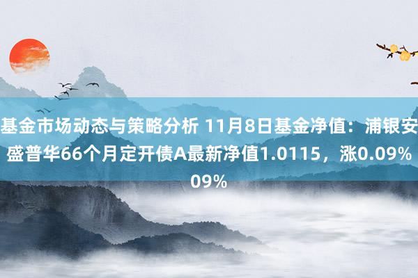 基金市场动态与策略分析 11月8日基金净值：浦银安盛普华66个月定开债A最新净值1.0115，涨0.09%