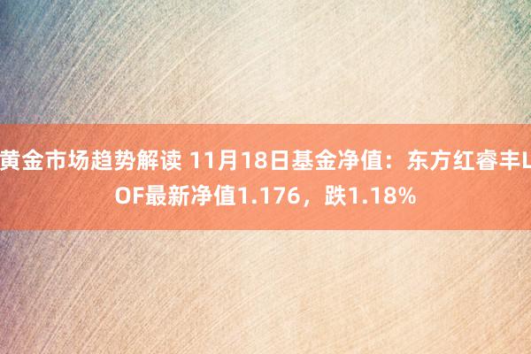 黄金市场趋势解读 11月18日基金净值：东方红睿丰LOF最新净值1.176，跌1.18%