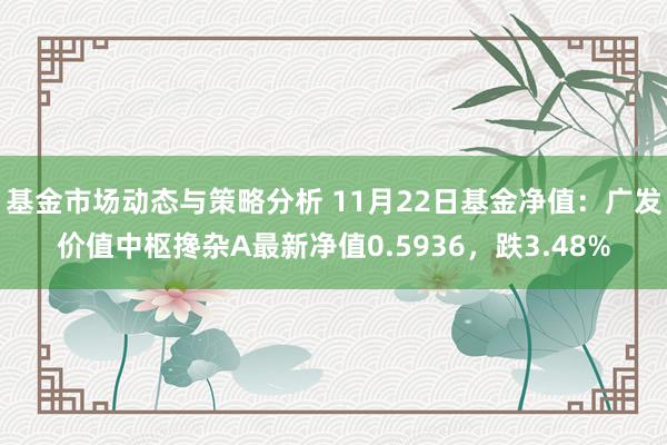 基金市场动态与策略分析 11月22日基金净值：广发价值中枢搀杂A最新净值0.5936，跌3.48%